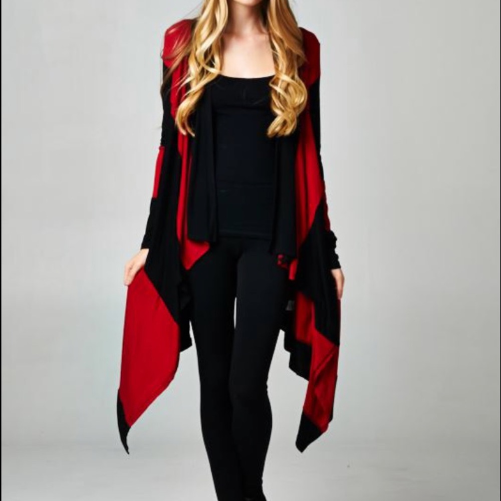 Color Blocked Cardigan